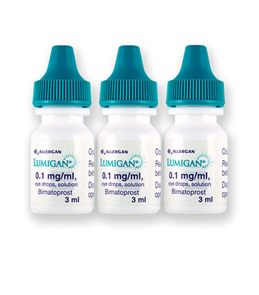 Lumigan 0.1 Mg/Ml 1-3mL Single Dose Vial